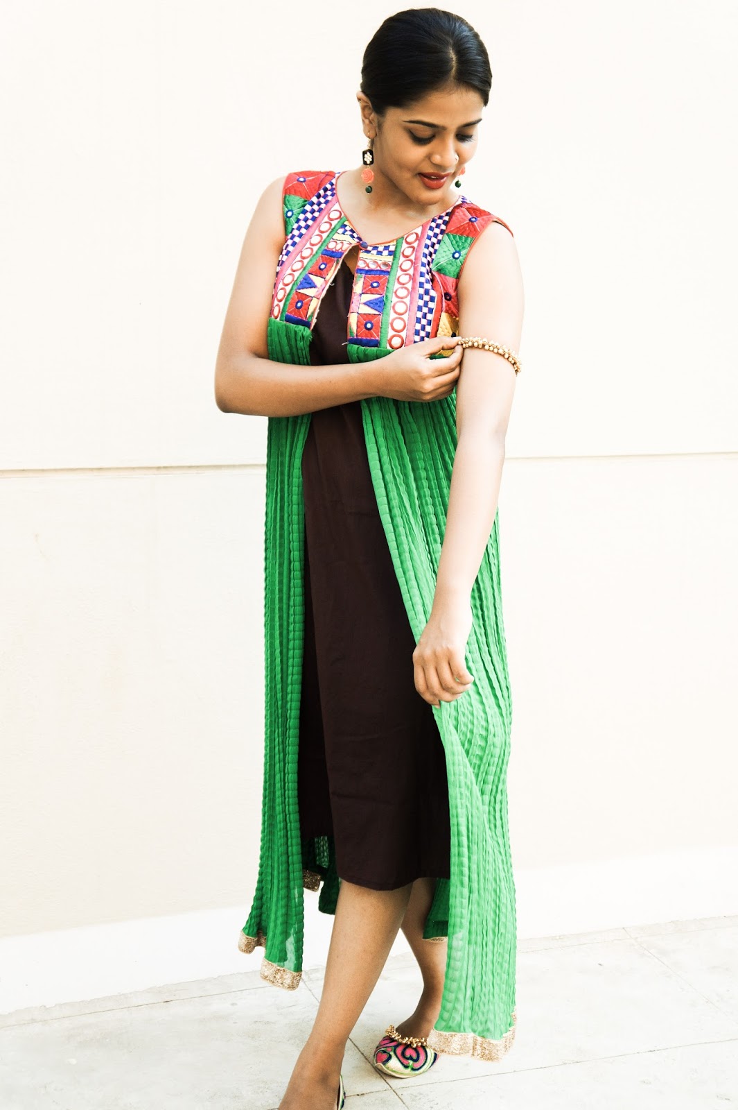 Geetha — restyled kurta look